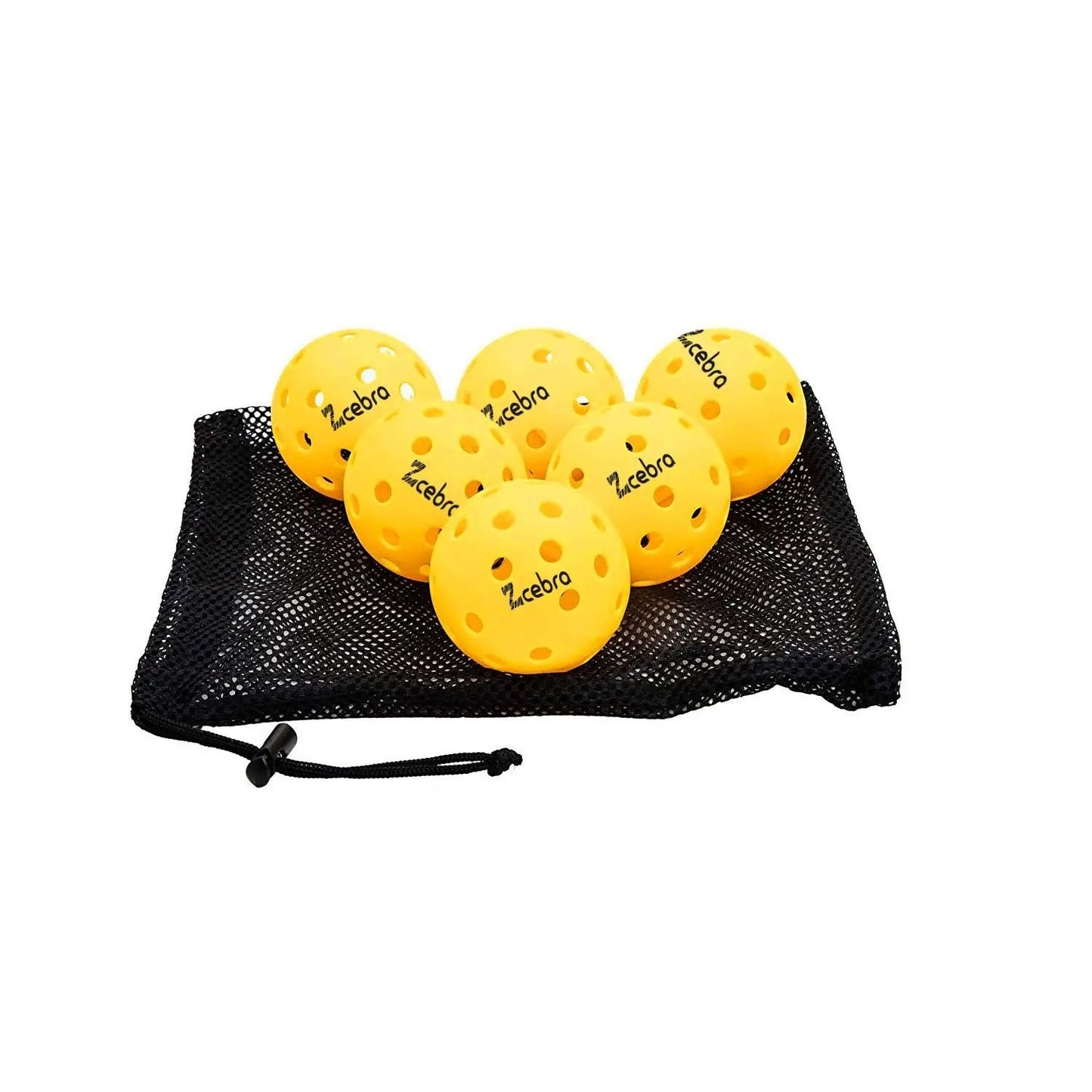 Zcebra bollar 6-pack Zcebra SideOut Pickleball