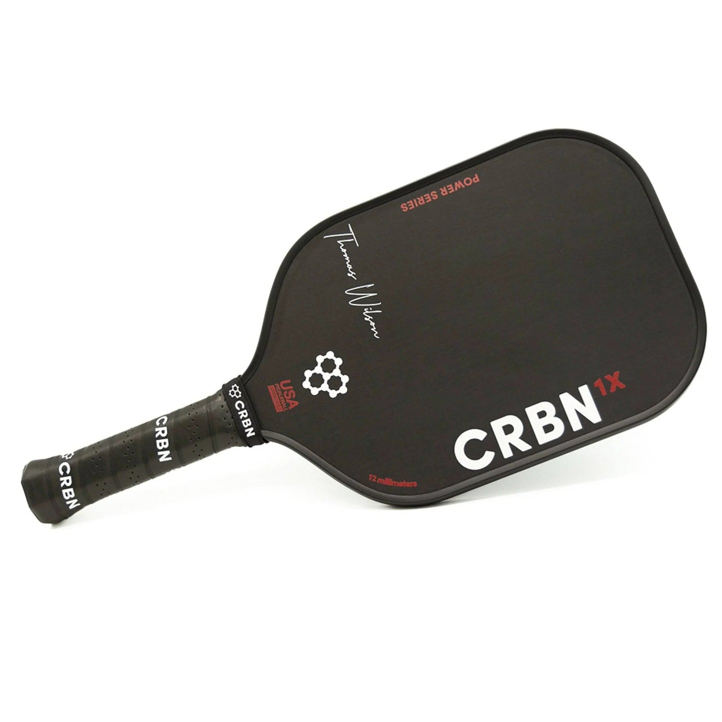 CRBN 1X Pickleball Racket - 12mm (Thomas Wilson Signature)
