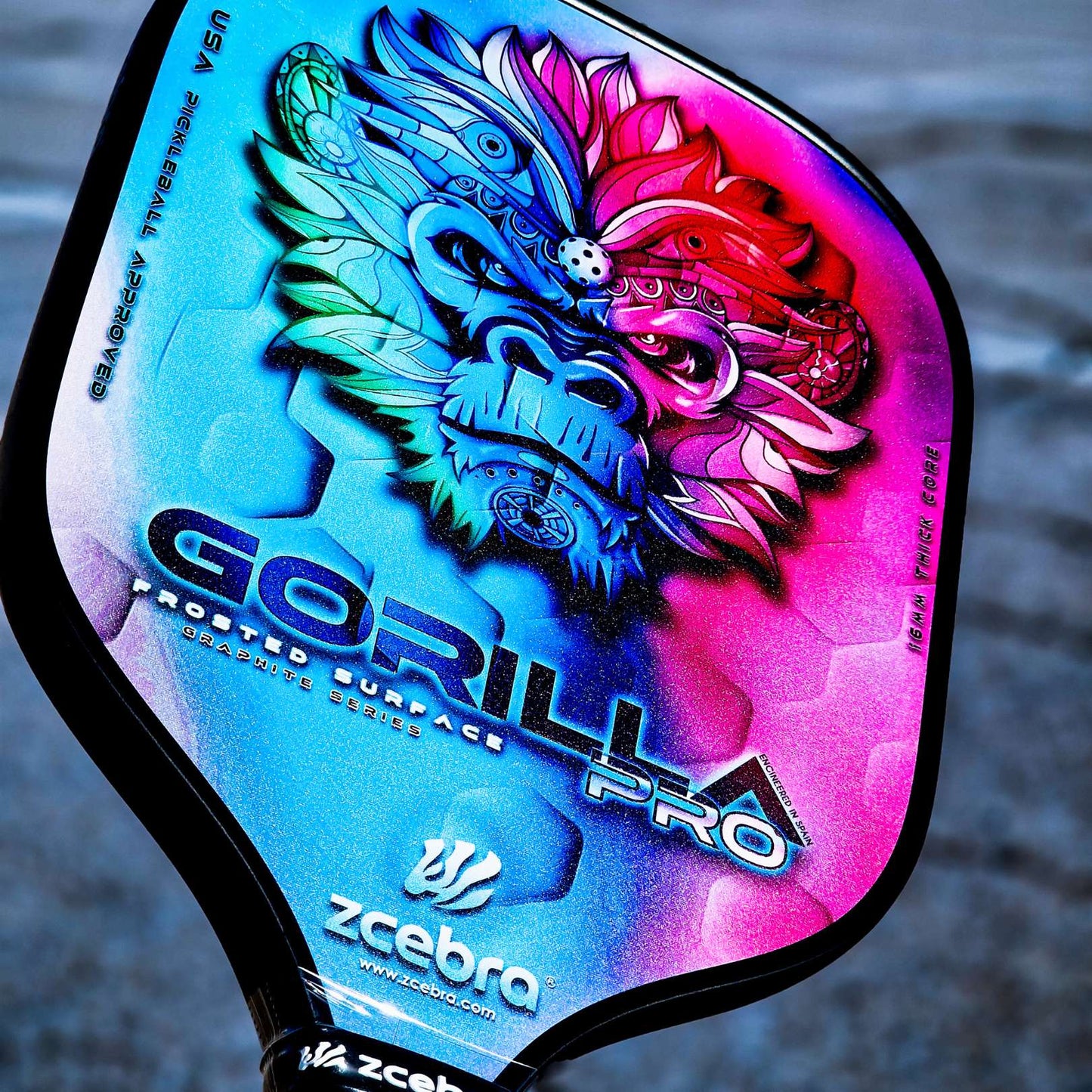 Zcebra Gorilla Pro rainbow design