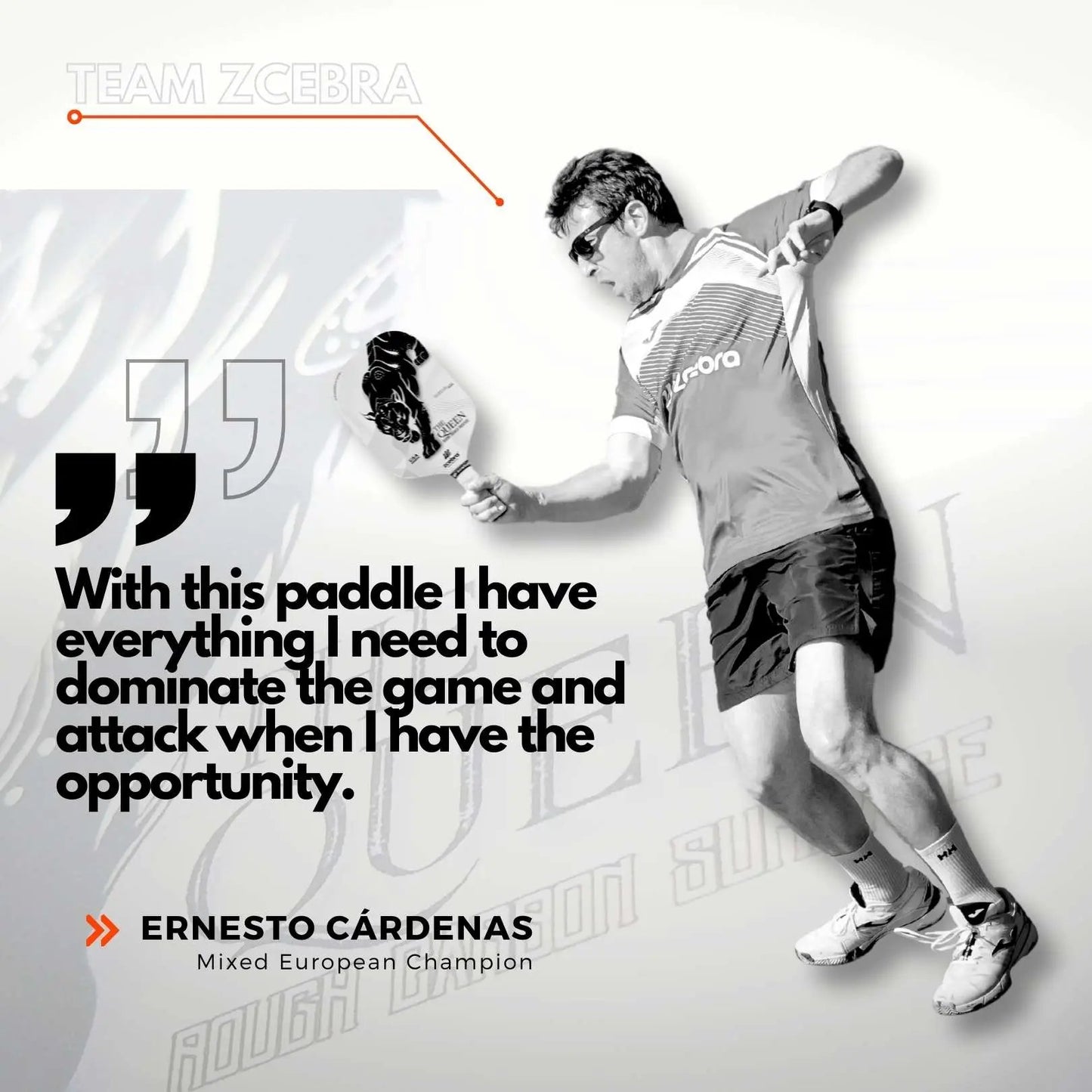 Zcebra The Queen Pickleball Pro Ernesto Cardenas
