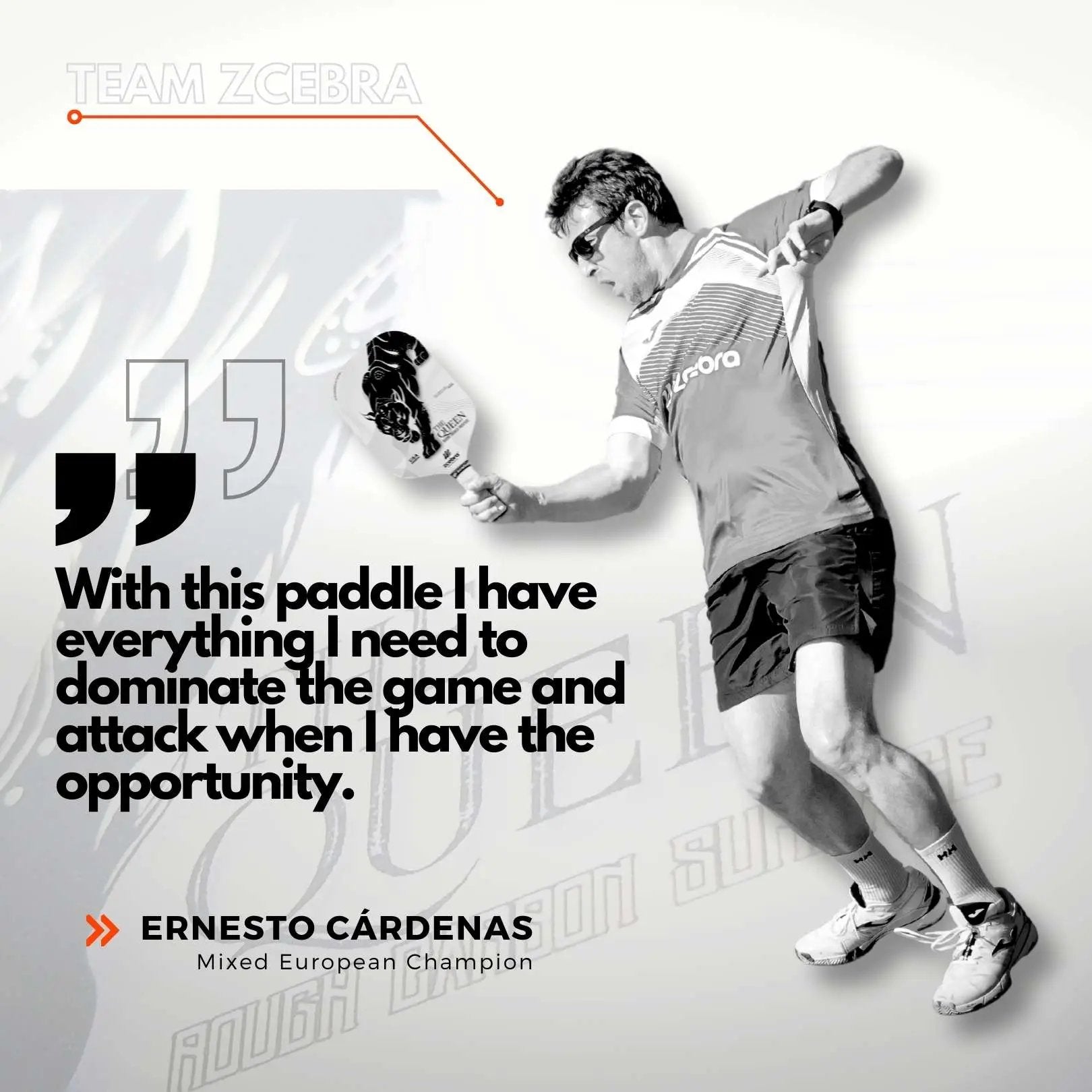 Zcebra The Queen Pickleball Pro Ernesto Cardenas