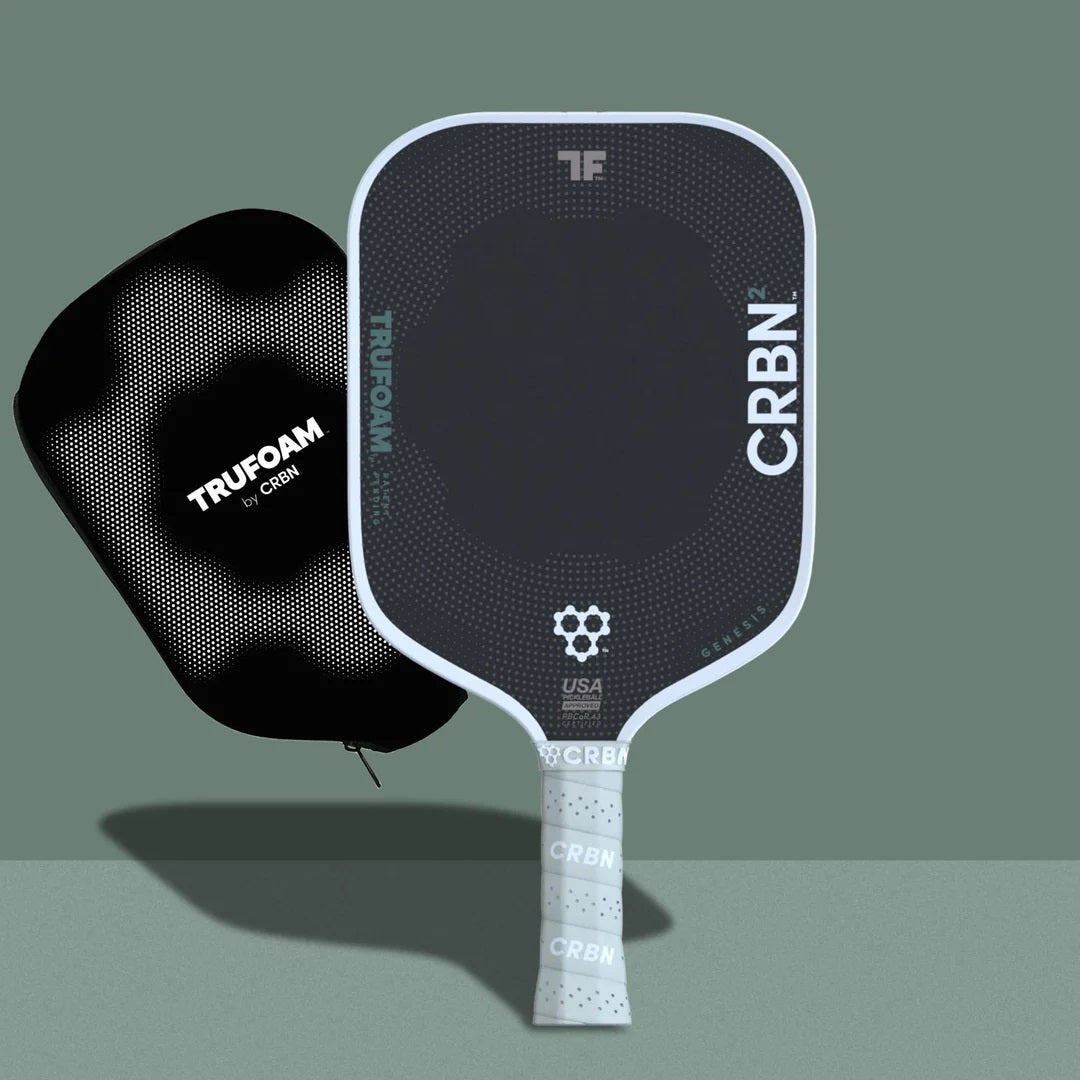 CRBN2 TF Genesis Pickleball Racket - Kvadrat - 14mm - Svart