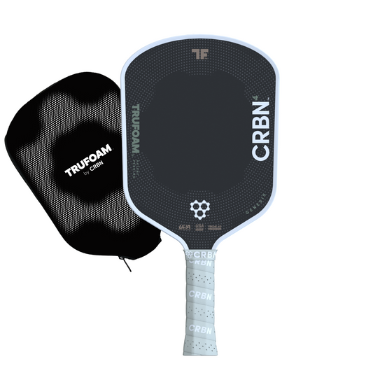 CRBN4 TF Genesis Pickleball Racket - Hybrid/AeroCurve - 14mm