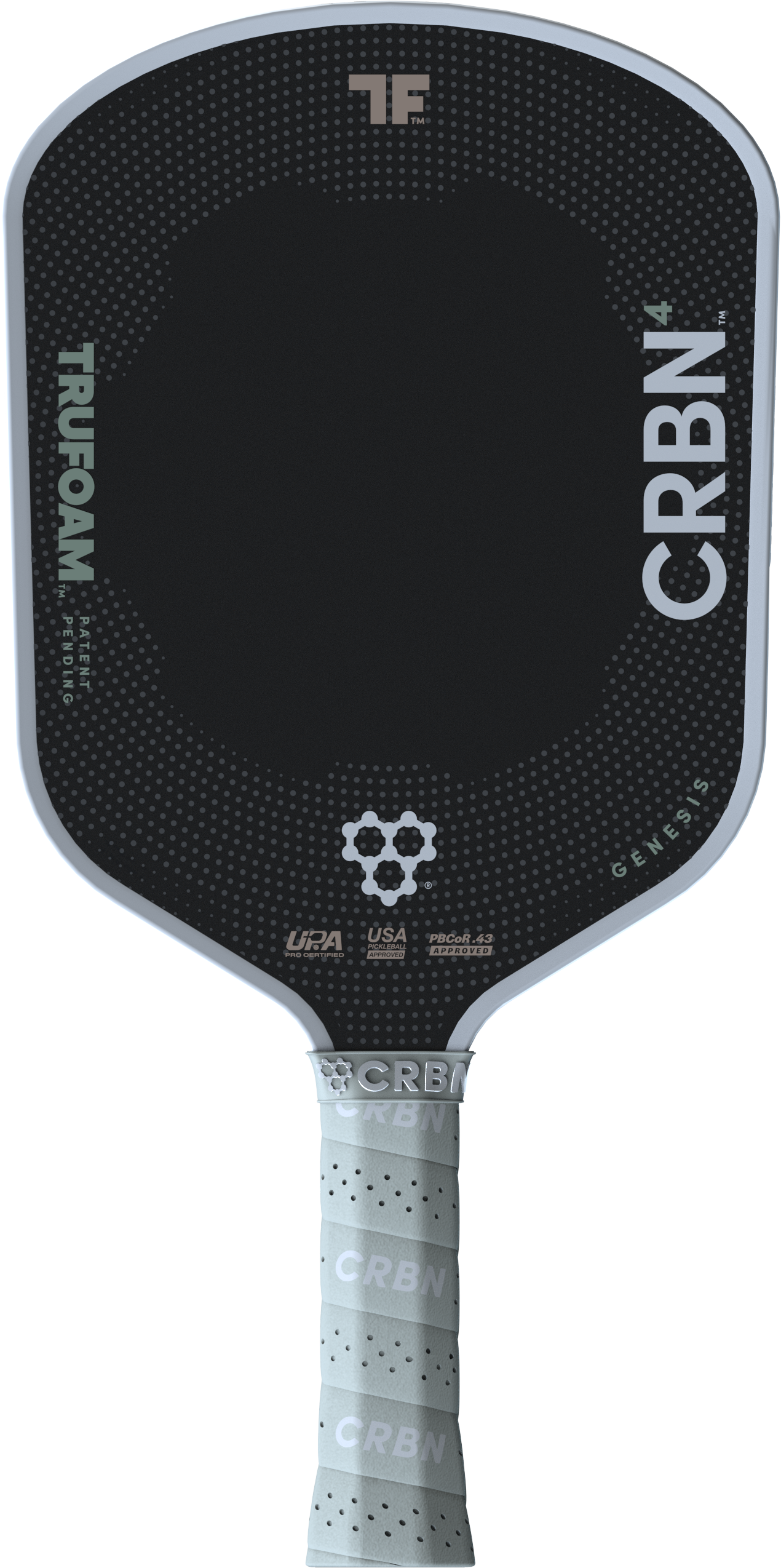 CRBN4 TF Genesis Pickleball Racket - Hybrid/AeroCurve - 14mm